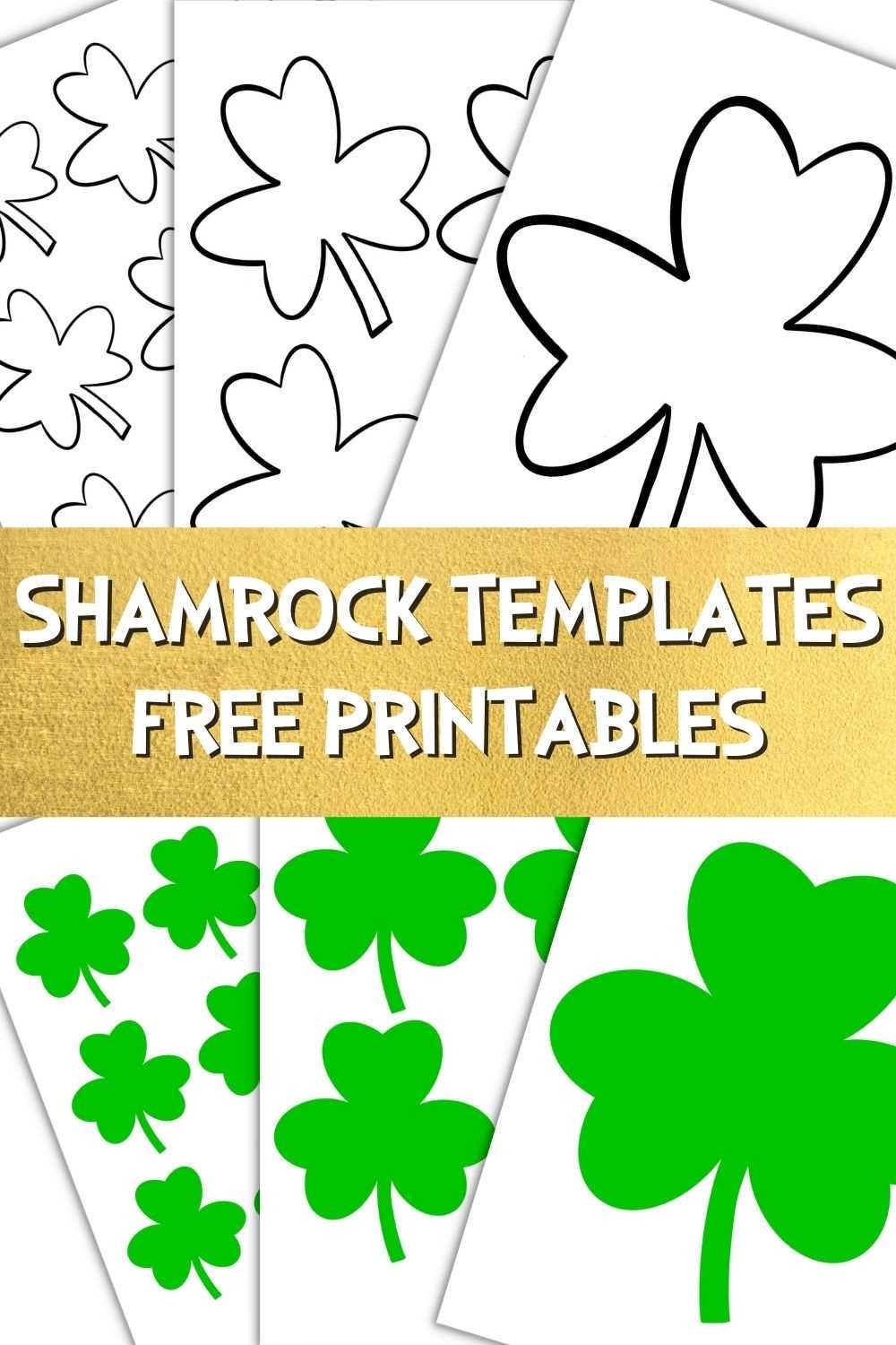 printable shamrocks free