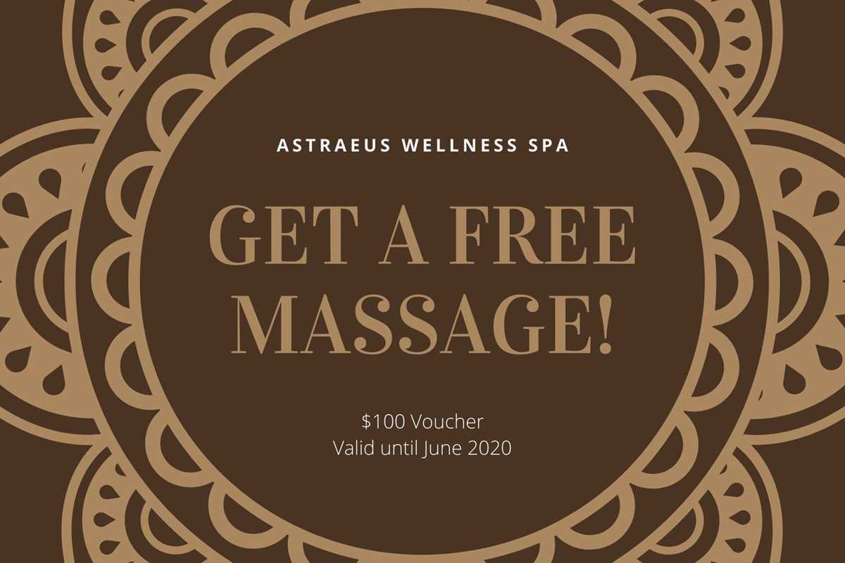 free printable massage voucher template