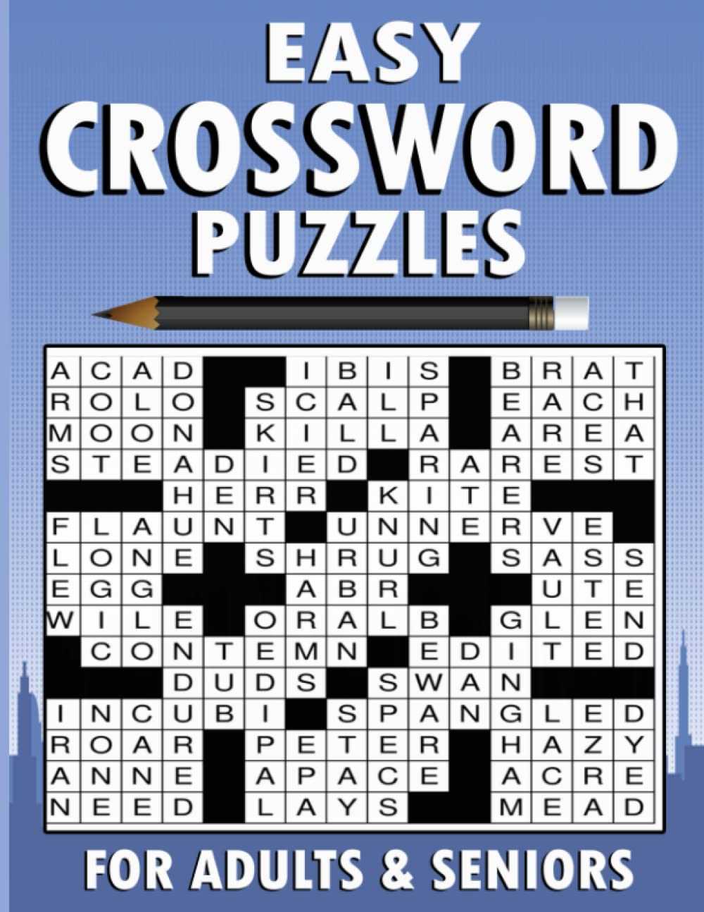 easy crossword puzzles printable for adults