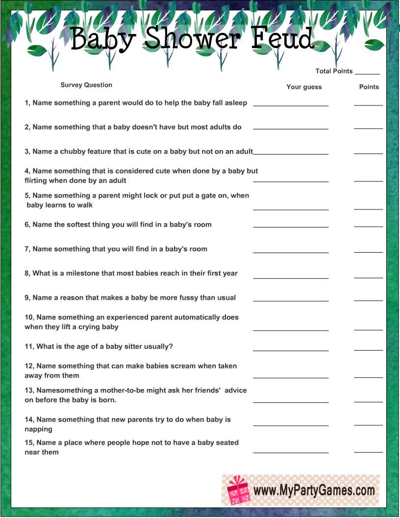 printable family feud questions printable family feud questions
