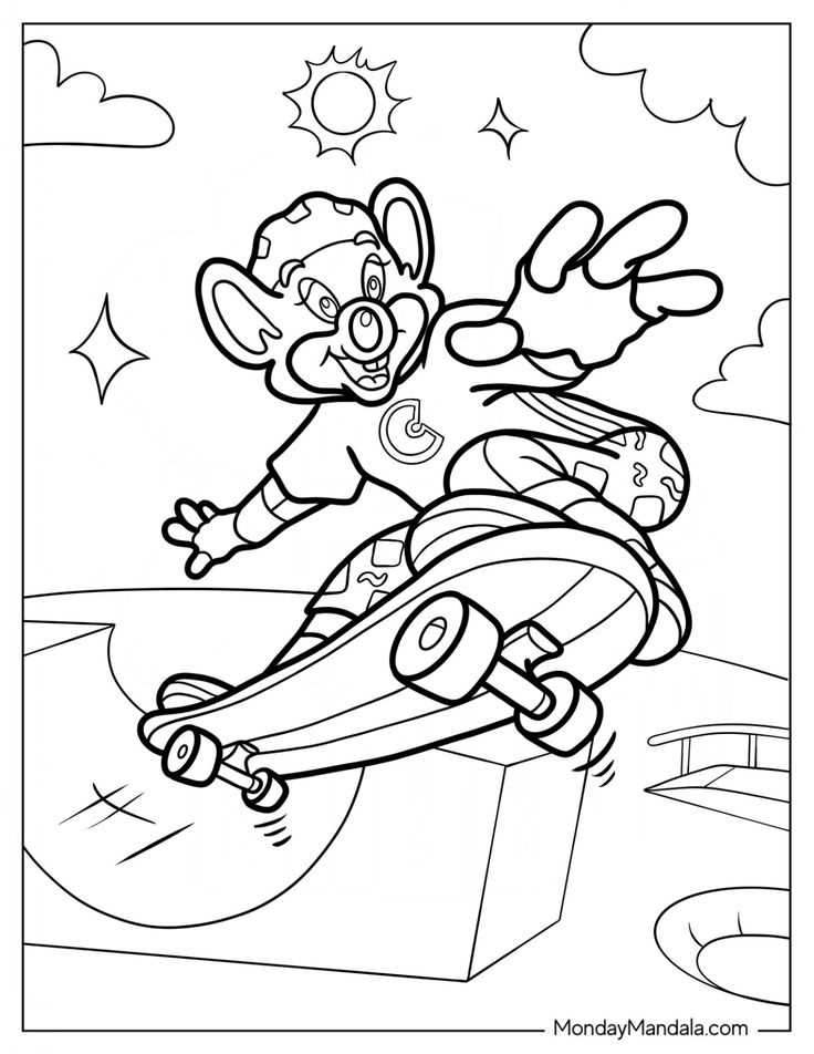 chuck e cheese printable chuck e cheese printable