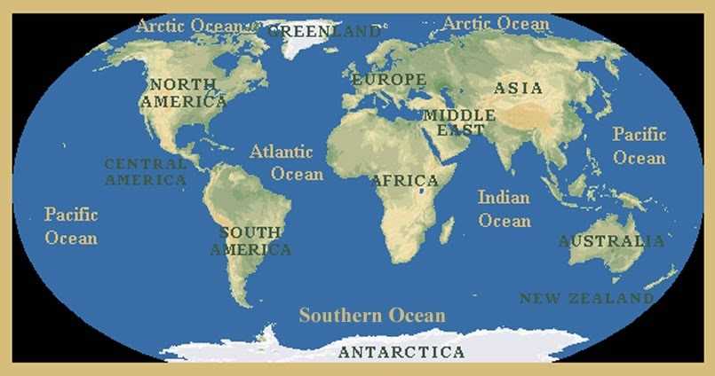 free printable map of the continents and oceans free printable map of the continents and oceans
