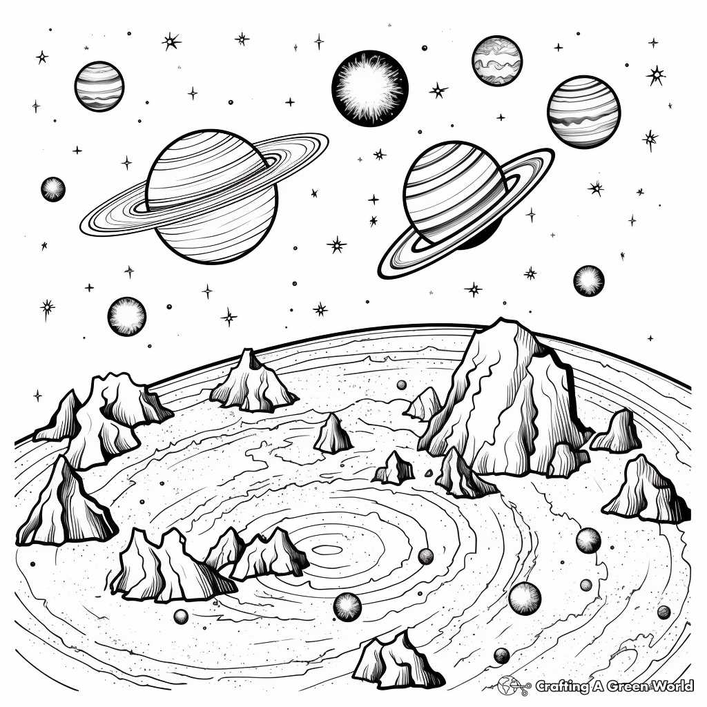 printable space colouring pages printable space colouring pages