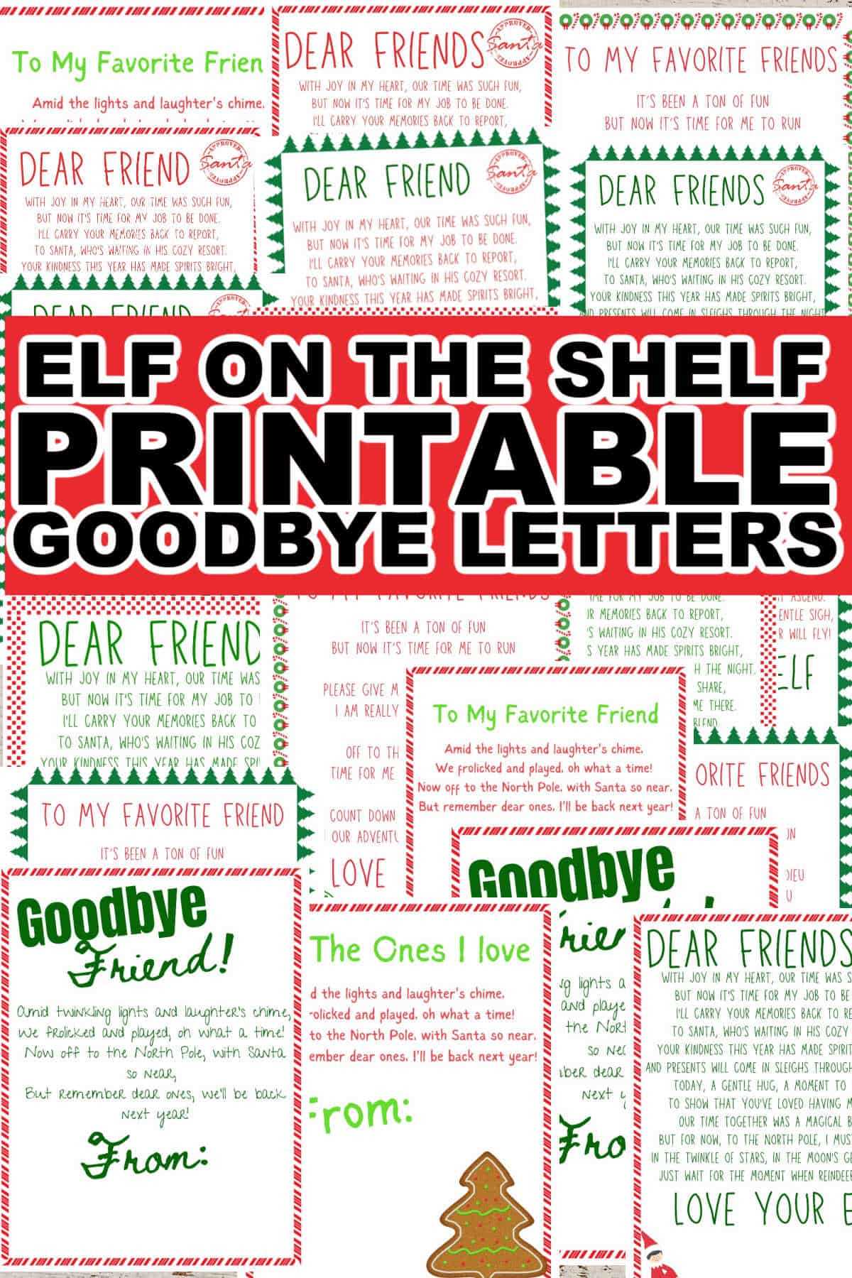 elf on the shelf letter free printable