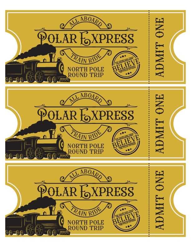 printable train tickets printable train tickets