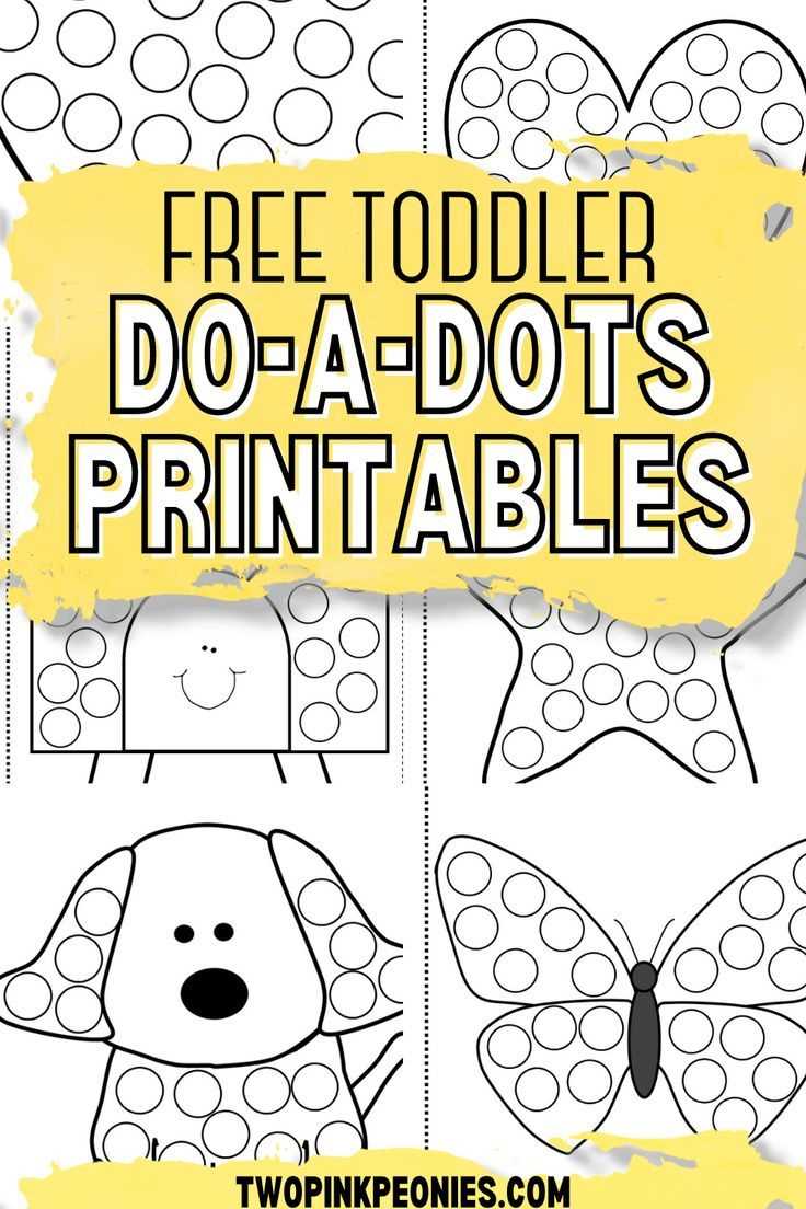 printable do a dot