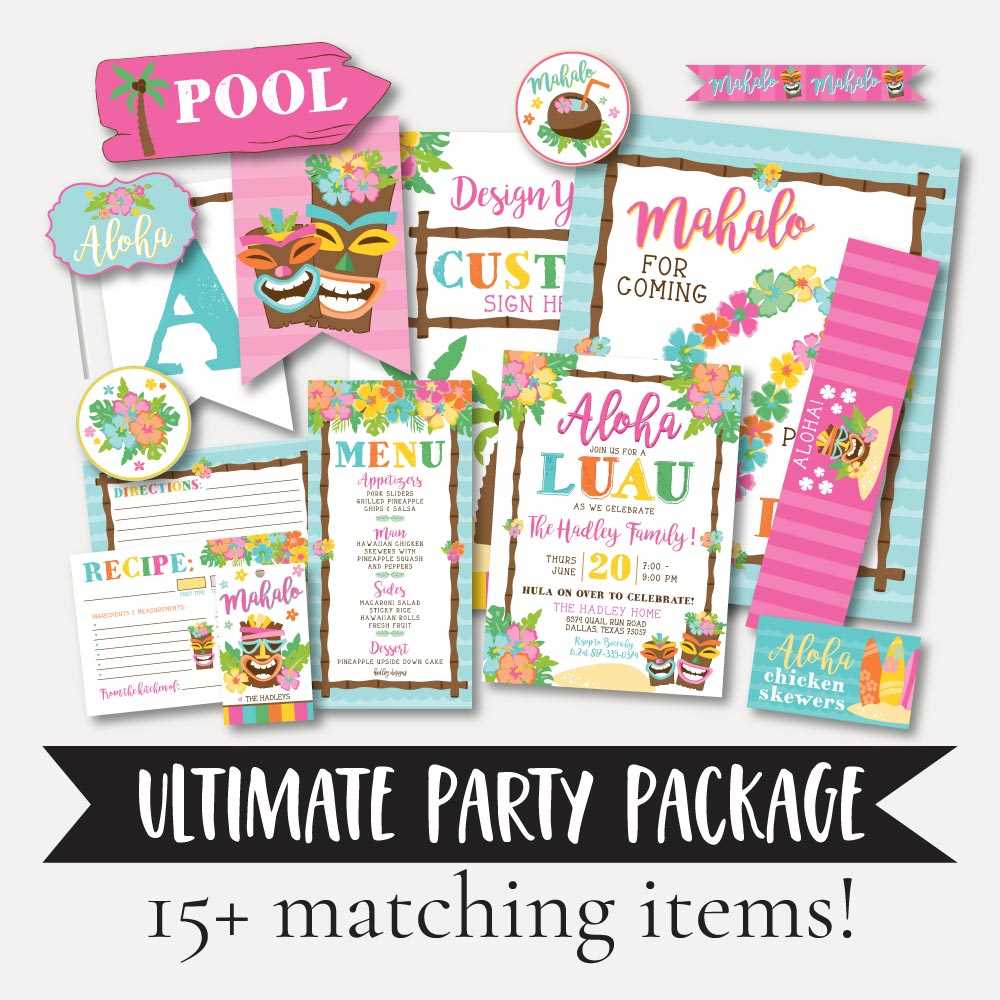 luau free printables luau free printables