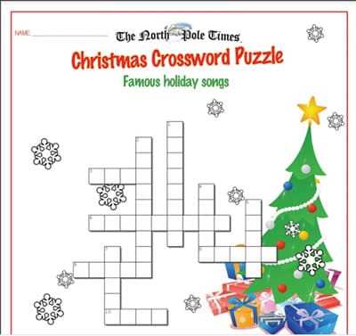 free printable holiday worksheets
