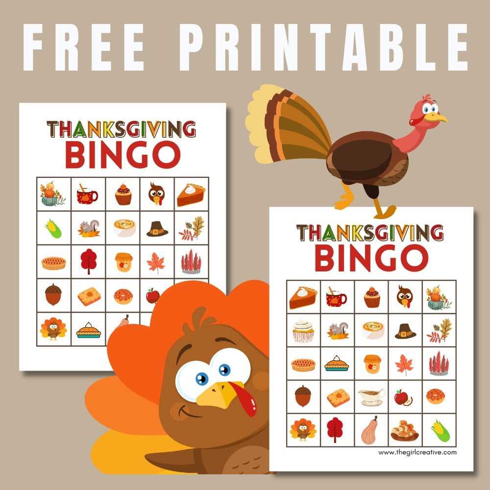 thanksgiving printable bingo thanksgiving printable bingo