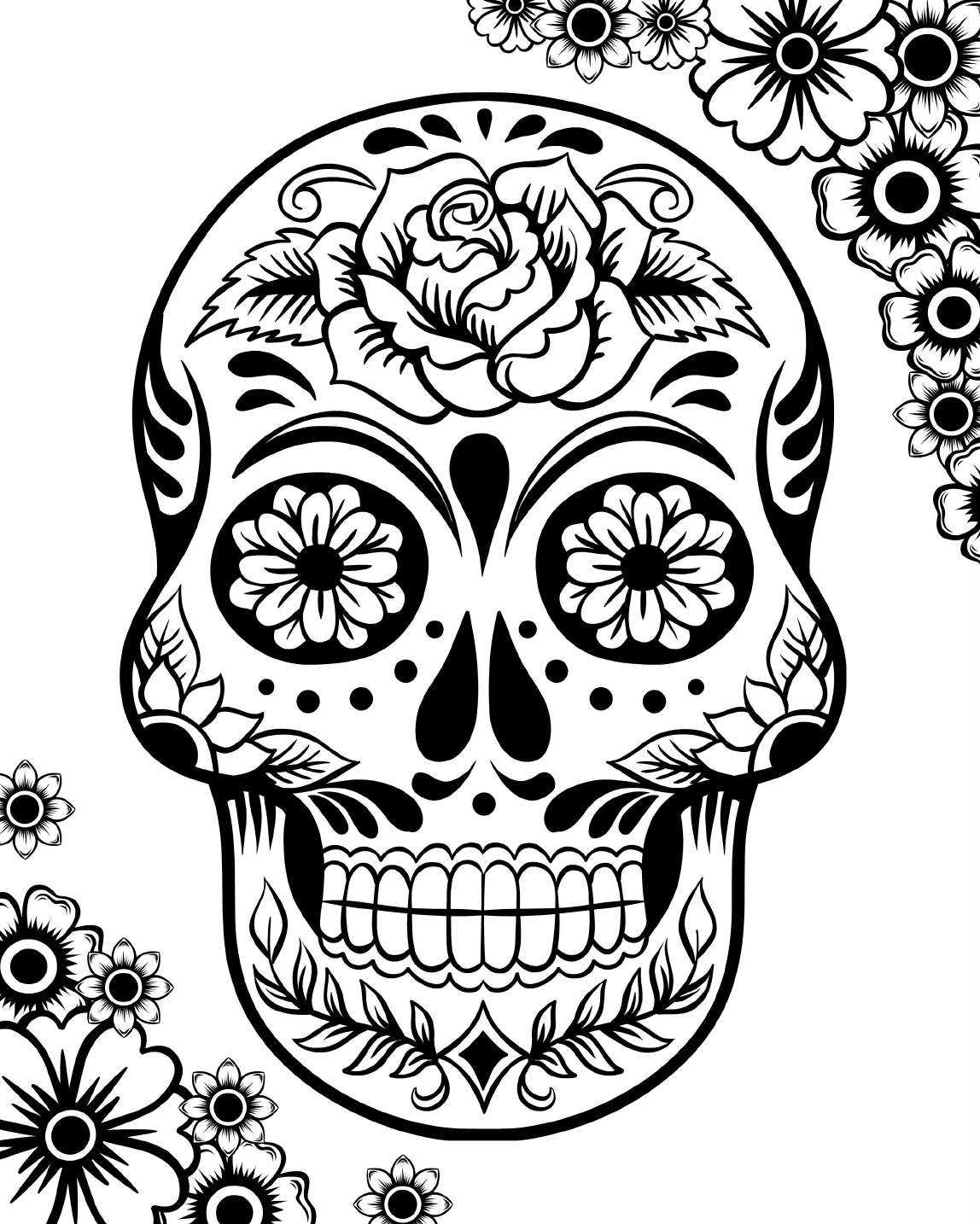 day of the dead printable