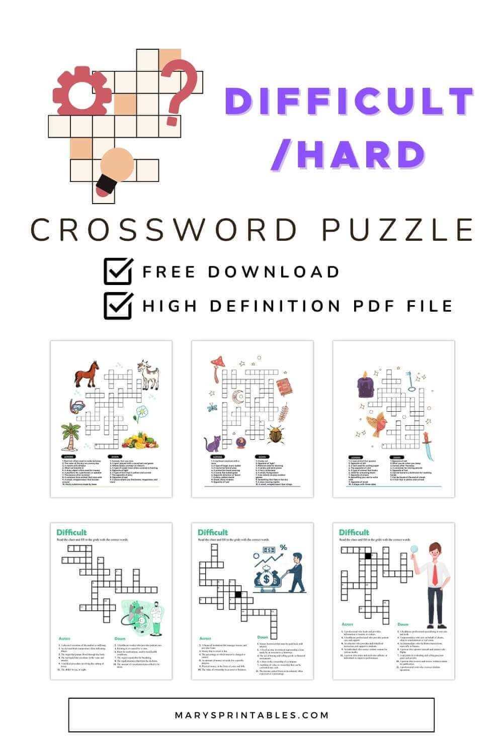 hardest crossword puzzle printable hardest crossword puzzle printable