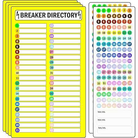 free printable electrical panel labels