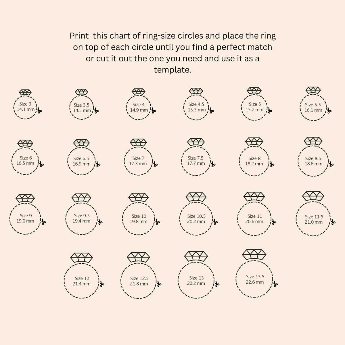 o ring size chart printable o ring size chart printable