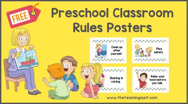classroom rules posters printables classroom rules posters printables