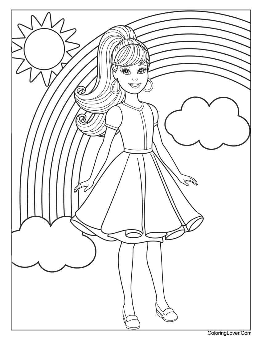barbie pictures printable
