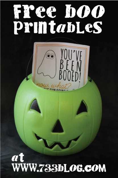youve been booed printable youve been booed printable
