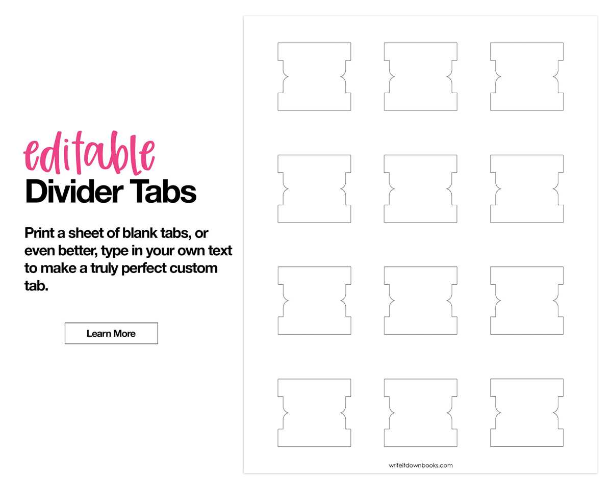 printable page dividers printable page dividers