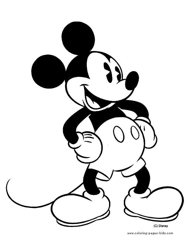 mickey and minnie mouse coloring pages printables