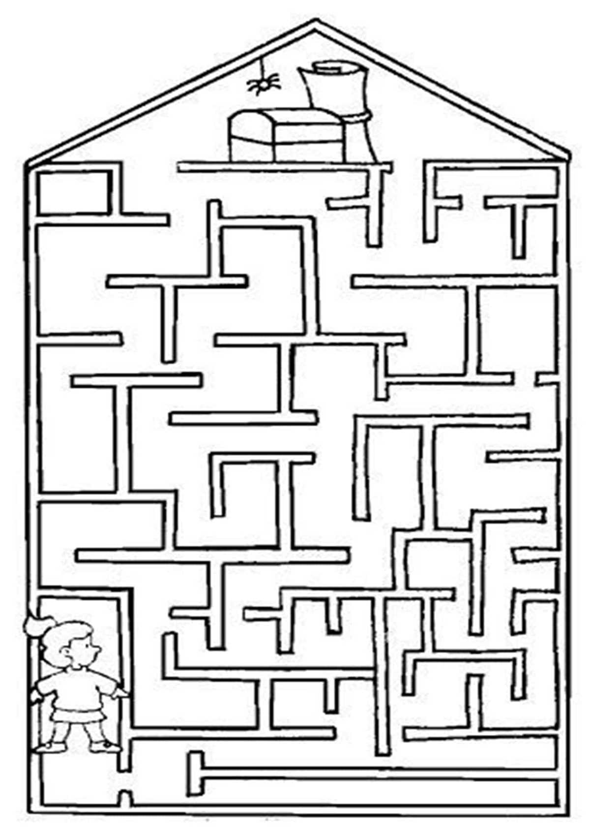 printable maze sheets