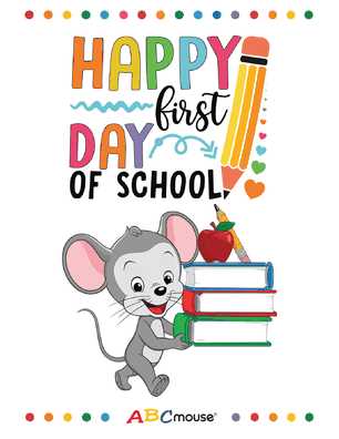 first day of school printables first day of school printables
