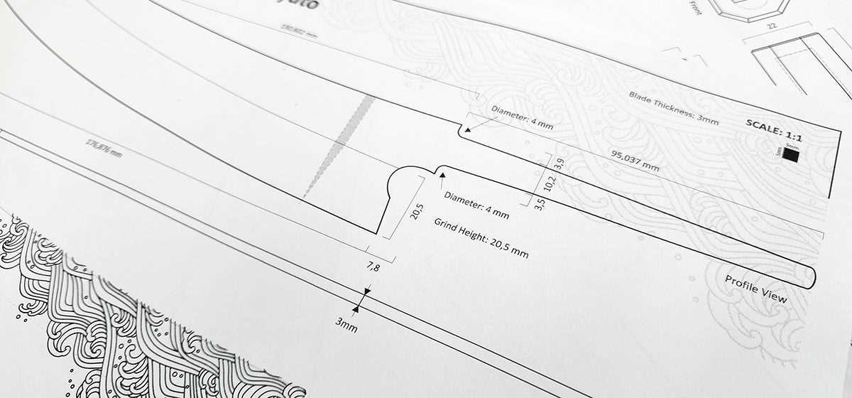 free printable knife templates