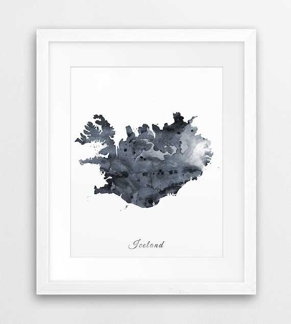 printable map iceland printable map iceland