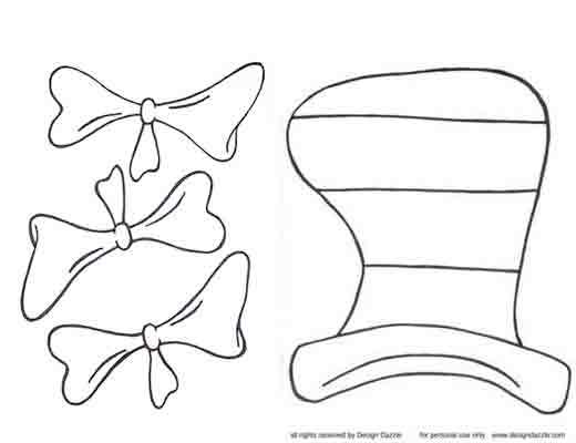 free printable dr seuss hats free printable dr seuss hats