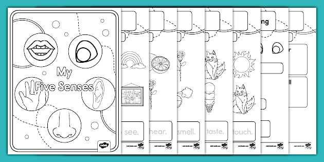 free five senses printables