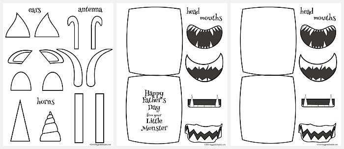 build a monster printable build a monster printable