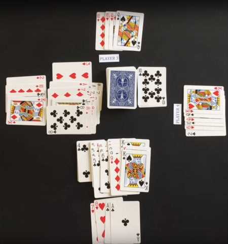 canasta rules for 4 players printable