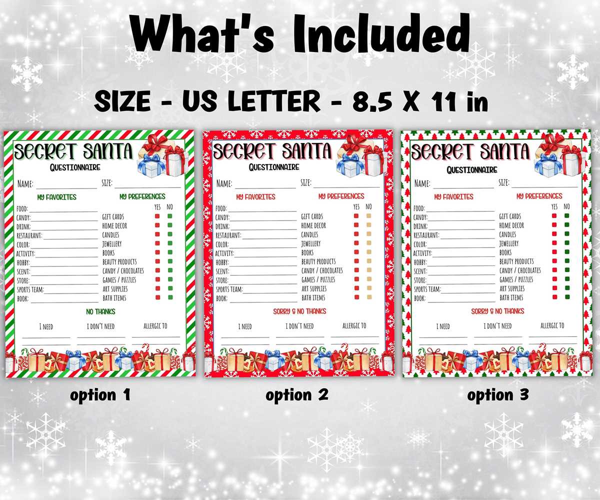 secret santa notes for coworkers free printable