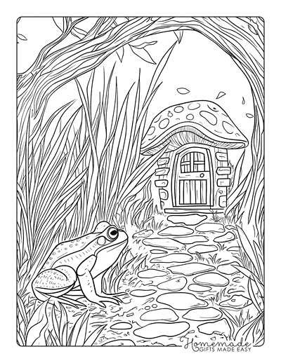 printable frog coloring pages printable frog coloring pages