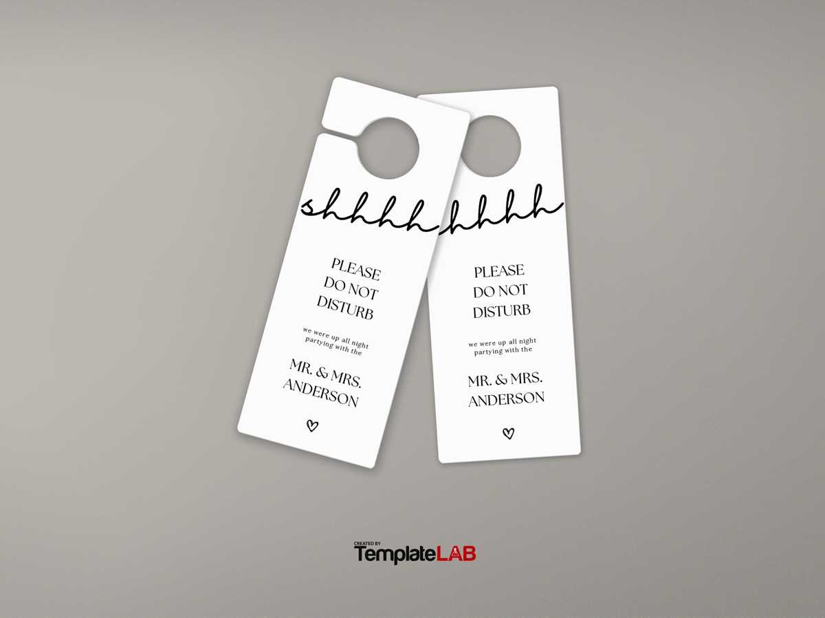 blank printable door hangers blank printable door hangers