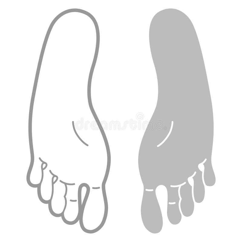 printable footprint template printable footprint template