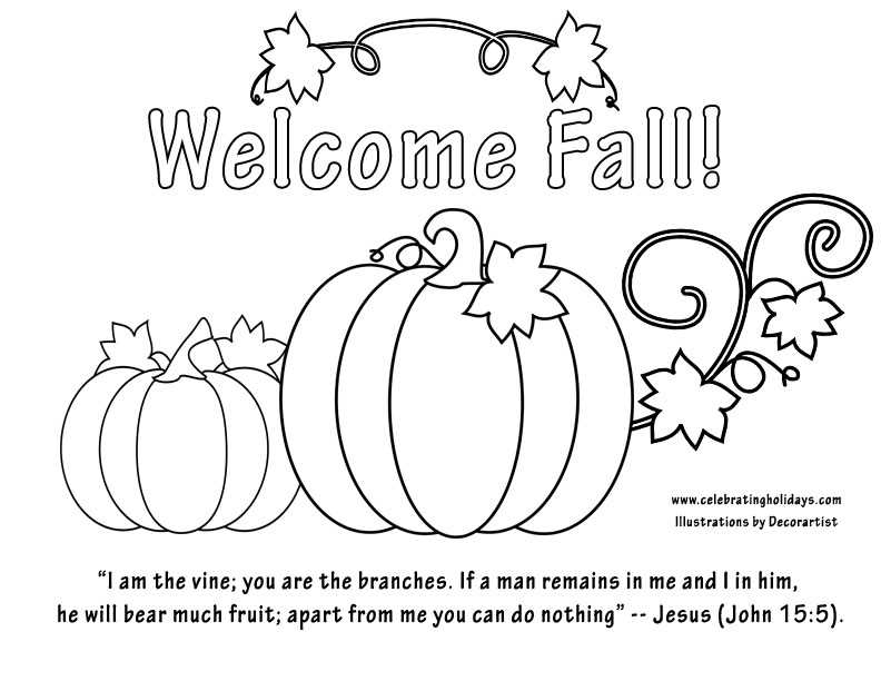 fall pictures to color free printable fall pictures to color free printable